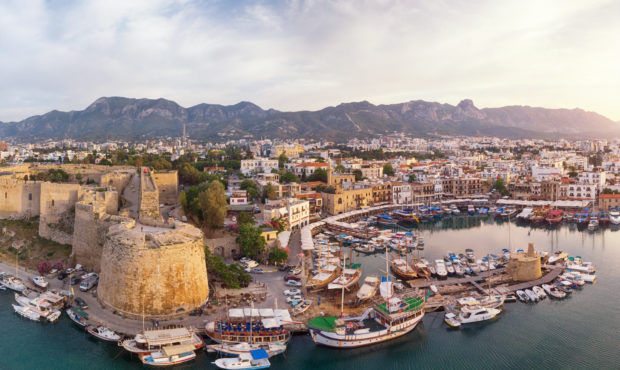 Kyrenia (Girne) is a city on the north coast of Cyprus, known for its cobblestoned old town and hor...