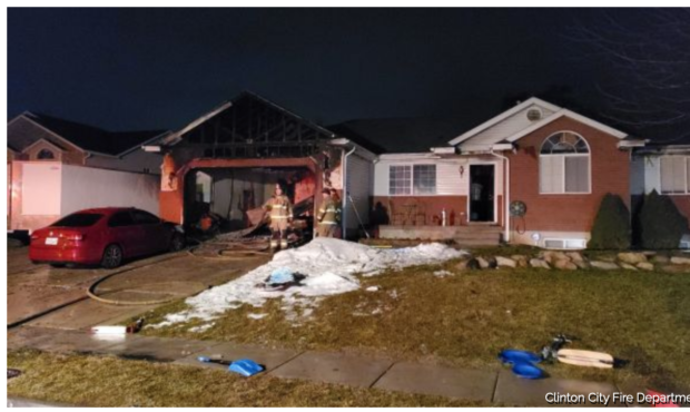 Clinton fire officials say a  neighbor helped to save several family members from fire on Friday ni...