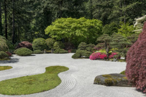 Japanese Flat Garden Portland Oregon