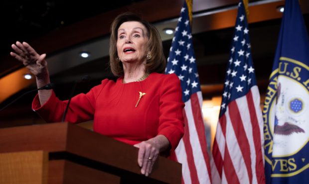 House Speaker Nancy Pelosi sent a letter to Democratic members of Congress announcing the House wil...