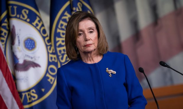 Speaker of the House Nancy Pelosi, D-Calif., on Thursday, Jan. 9, 2020, on Capitol Hill in Washingt...