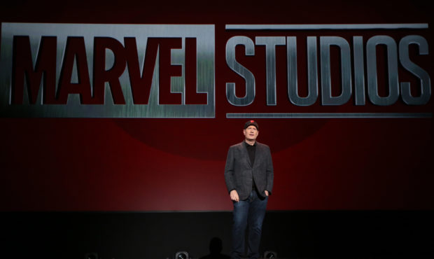ANAHEIM, CALIFORNIA - AUGUST 24: President of Marvel Studios Kevin Feige took part today in the Wal...