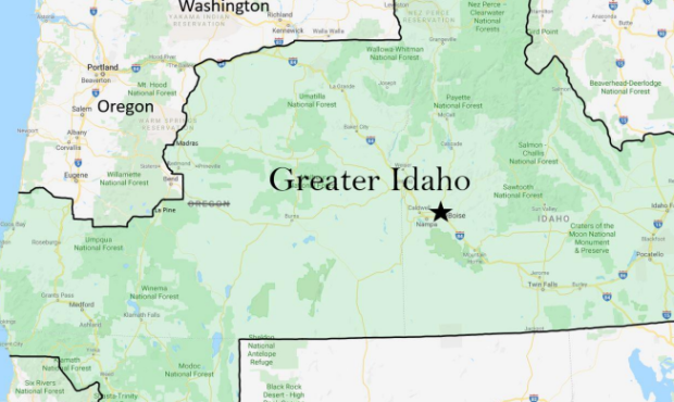 Residents of SW Oregon are petitioning to move a portion of the Idaho border west to encompass seve...