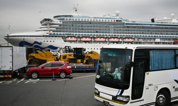 U.S. evacuating Americans from cruise ship after an outbreak of coronavirus...