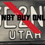 Provo PD seeing many cars with illegal black license plates