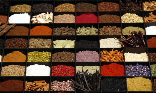 FILE - In this July 11, 2006, file photo, a display of spices lends color to a section of the Fancy...