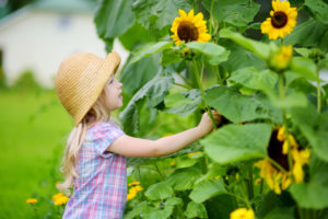 love of gardening in children
