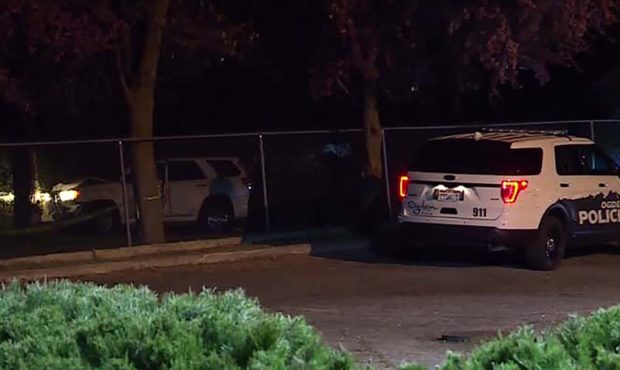 Two suspects in an overnight car chase are in custody after police say they accelerated towards off...