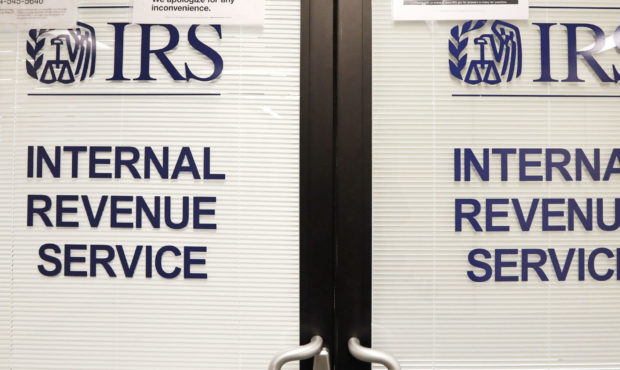 FILE - In this Jan. 16, 2019, file photo, doors at the Internal Revenue Service (IRS) in the Henry ...