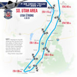 F-35 Utah Flyover map, David Perry