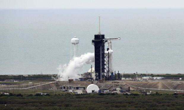 SpaceX launch scrubbed...