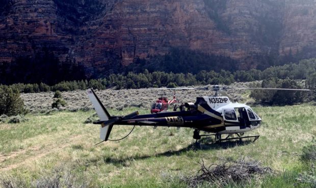 A 52-year-old man was rescued and transported to a Colorado hospital after falling from a cliff fac...