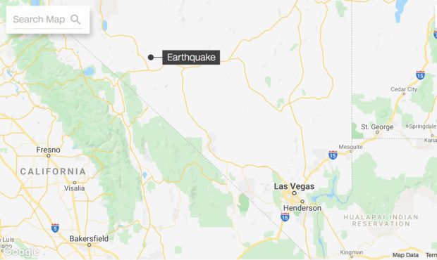 Nevada Earthquake...