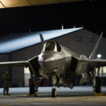 Deploying pilots with the 388th and 419th Fighter Wings prepare for launch at Hill Air Force Base, Utah, May 20, 2020. Airmen from the 388th and 419th Fighter Wings have deployed F-35As into combat three times in 12 months. The group of deployed Airmen is made of pilots for the actvie duty 421st Fighter Squadron and the Reserve 466th Fighter Squadron, as well as active duty and Reserve Airmen in the 421st Aircraft Maintnenace Unit. (U.S. Air Force photo by R. Nial Bradshaw)