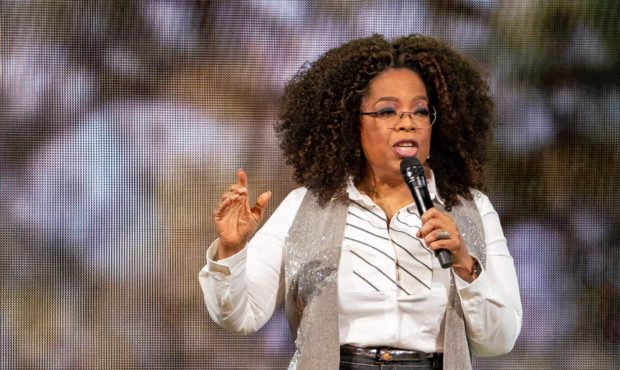 Oprah Winfrey speaks on stage during Oprah's 2020 Vision: Your Life in Focus Tour presented by WW (...