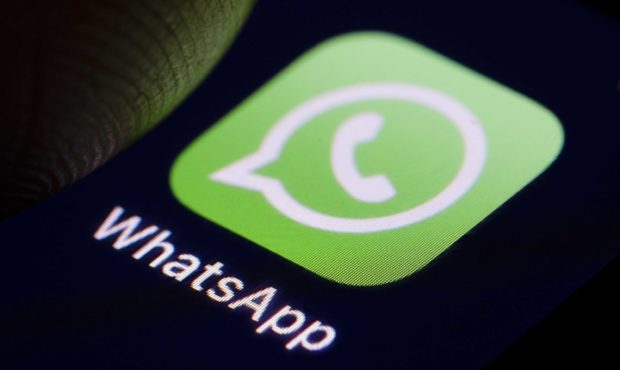 BERLIN, GERMANY - DECEMBER 14: The Logo of instant messaging service WhatsApp is displayed on a sma...