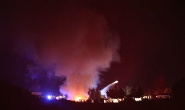 Propane initiated fire destroys 3 homes in Garden City overnight...