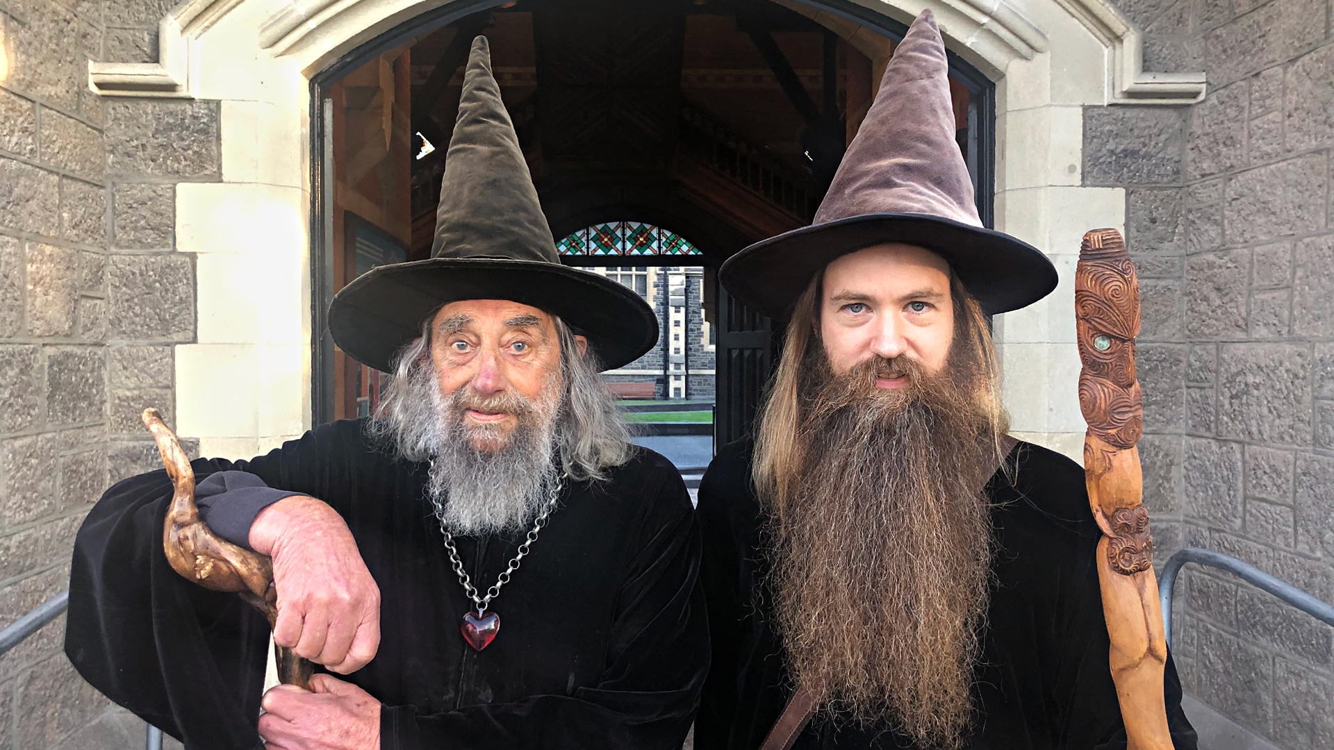 This New Zealand man gets paid $10,000 a year to be a city's official wizard