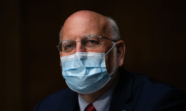 WASHINGTON, DC - JULY 2: CDC Director Dr. Robert R. Redfield testifies at a Senate Labor, Health an...