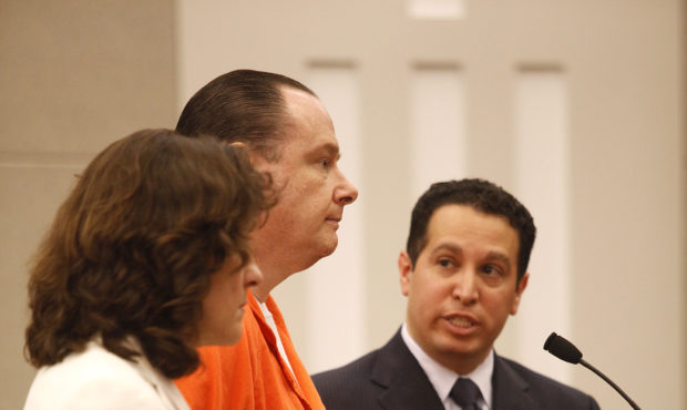 Mark Anthony Ott, center, who pleaded guilty to aggravated murder in connection with the death of 6...