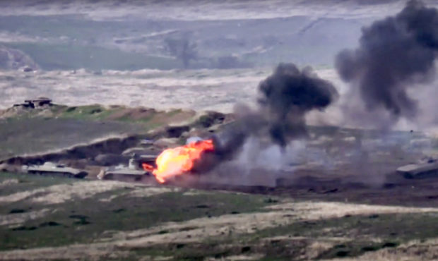 Fighting erupts between Armenia, Azerbaijan; 16 killed...