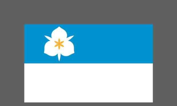 The final flag design for Salt Lake City. The Council with vote to approve it on October 6th, 2020....
