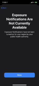 exposure notification apps