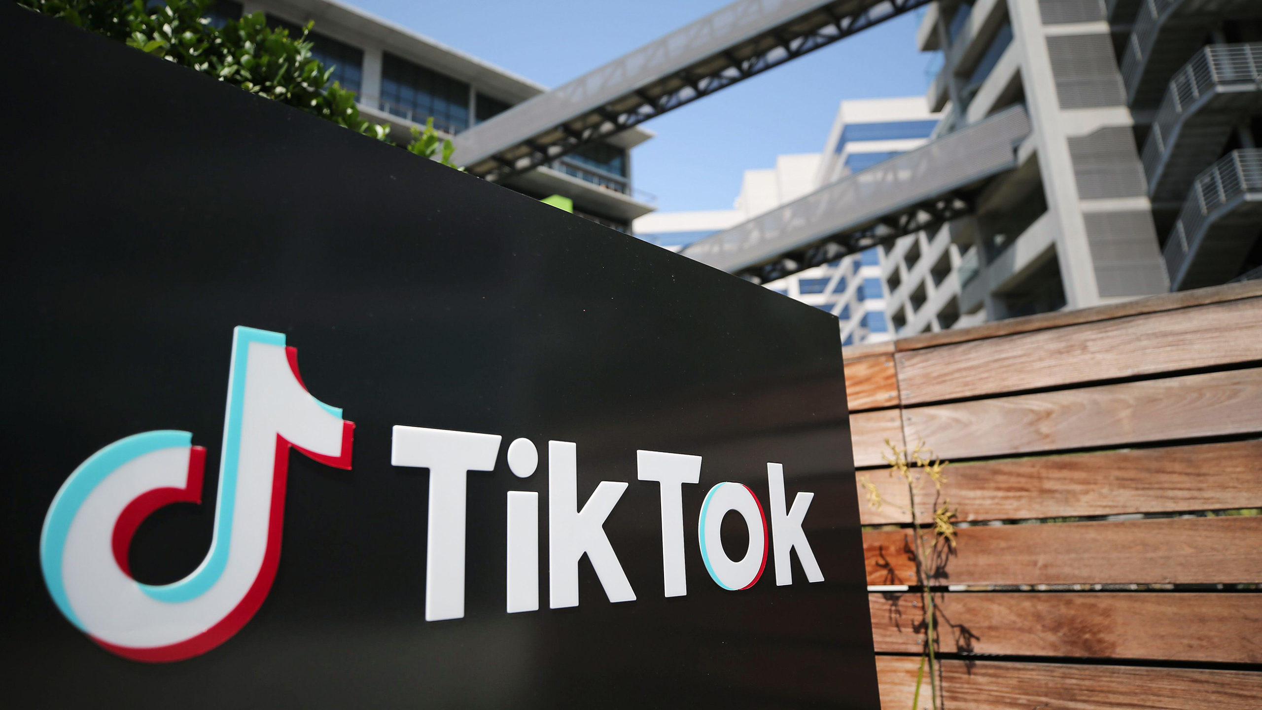 Image of TikTok offices in the United States....