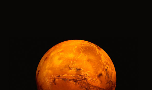Artistic impression of the Mars Express spacecraft probing the southern hemisphere of Mars.
Credit:...