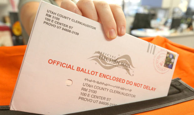 A ballot is pictured. The GOP primary election day is June 28, 2022....