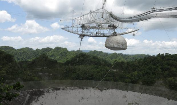 Cable failures endanger renowned Puerto Rico radio telescope...