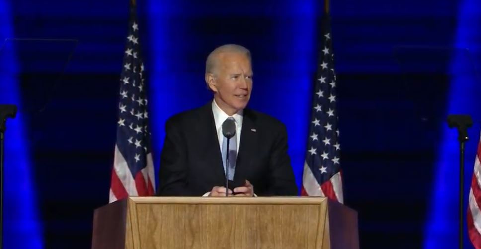 Biden, Harris Address Nation After Winning Presidential Election