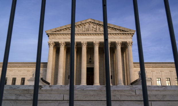 In this Nov. 5, 2020, file photo, the Supreme Court in Washington. The Supreme Court has rejected R...