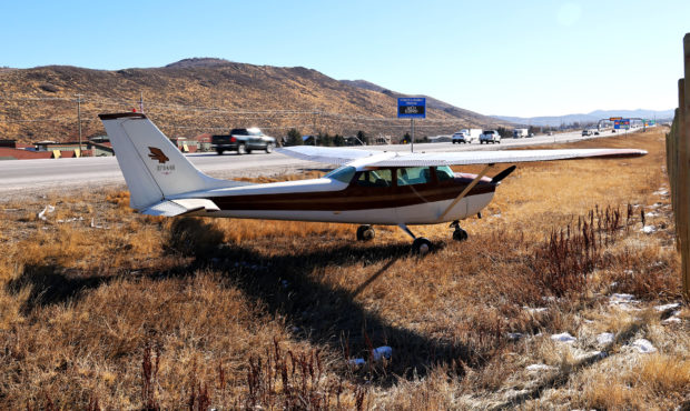 Utah emergency landing I-80...