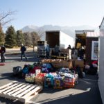 The donated items include new backpacks, crayons, binders, notebooks, toilet paper, cans of food and soap in Salt Lake City, Utah on Tuesday, December 8, 2020.

(The Church of Jesus Christ of Latter-day Saints)