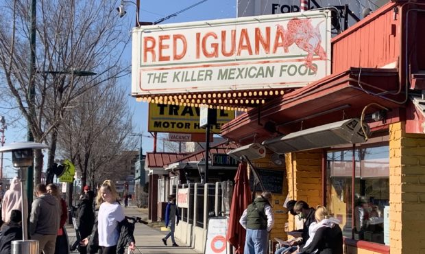 (People waiting to eat at Red Iguana in Salt Lake City.  Credit: Paul Nelson)...