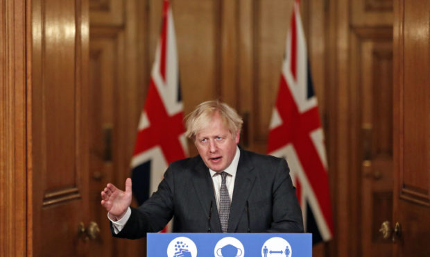 UK's Johnson warns of more lockdown measures as virus soars variants...