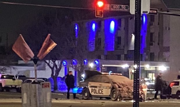 A Salt Lake police officer only suffered minor injuries after being hit early Saturday morning.  A ...
