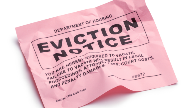 renter evictions in Utah...