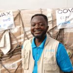 UNICEF Health Specialist Dr. Felix Osei-Sarpong poses for a photograph at the arrival of the first shipment of COVID-19 vaccines distributed by the COVAX Facility at Kotoka International Airport in Accra, Ghana, on February 24, 2021.


UNICEF/UN0421540/Kofi Acquah
