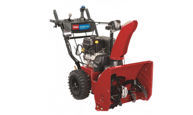 This snowblower, the Toro Power Max 826 OHAE Snowthrower, Model 37802, has been recalled due to an ...