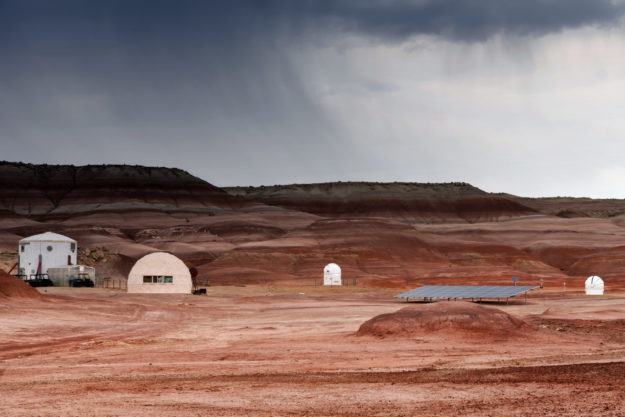 The Mars Society's Mars Desert Research Station located near Hanksville, Utah - Weird Landmarks In Utah