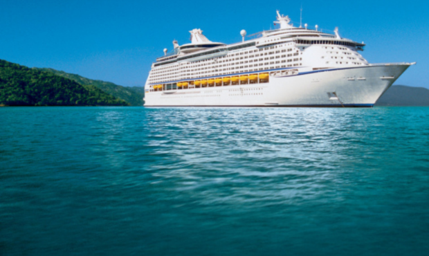 Royal Caribbean has announced it will resume Caribbean cruises thisi summer. 
Pictured is the ship ...