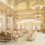 A rendering of the celestial room in the renovated Salt Lake Temple
Church Newsroom