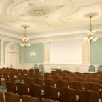 A rendering of an endowment room in the renovated Salt Lake Temple
Church Newsroom
