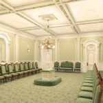 A rendering of a sealing room that will be in the renovated Salt Lake Temple
Church Newsroom