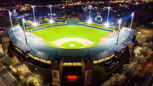 The Salt Lake Bees will play their first home game in 612 days on Thursday evening in downtown Salt...