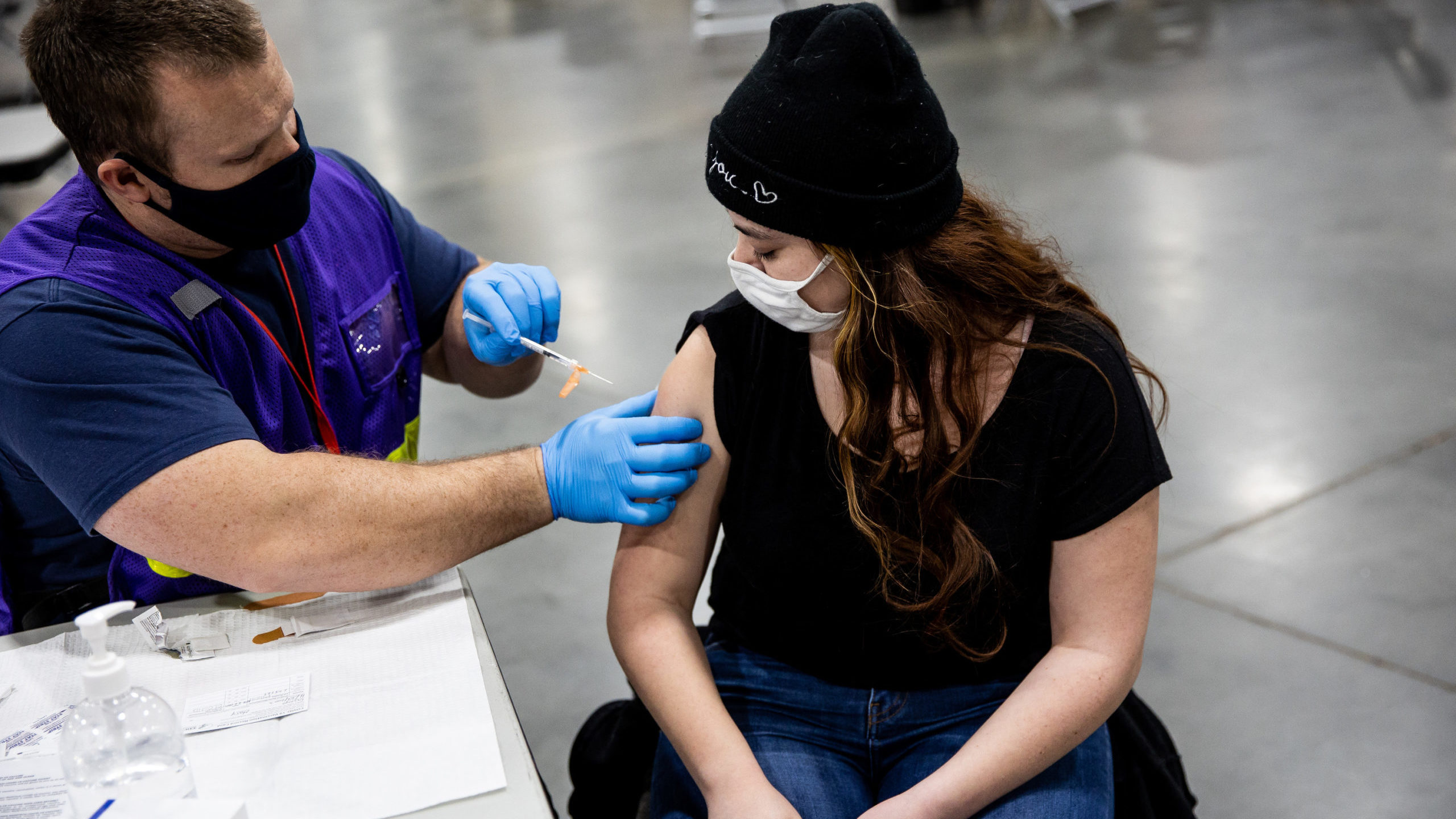 FILE - Utah has a number of accessible locations for vaccinations. 
Photo: Spenser Heaps/Deseret Ne...