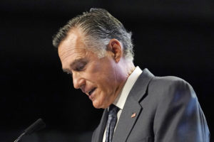 Bid to censure Romney for Trump impeachment votes fails