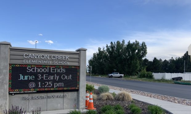 (Canyon Creek Elementary School in Farmington.  The West Davis Corridor will be built just south of...